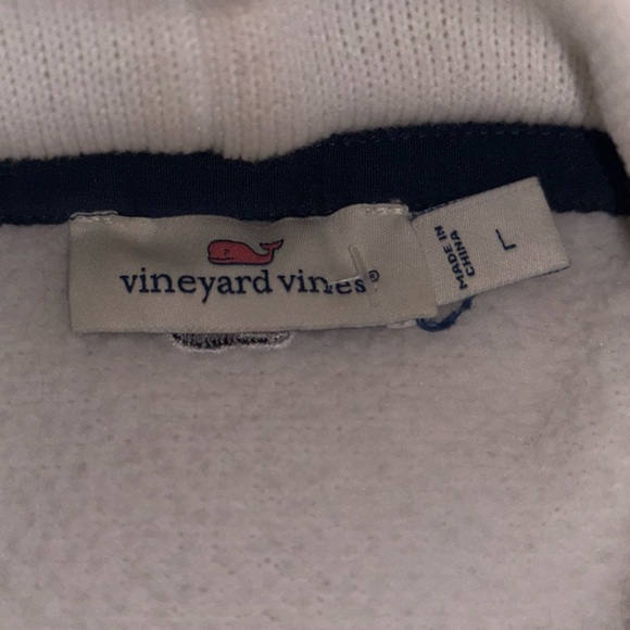 Vineyard Vines Funnel Neck Stripe Sweater L - Picture 6 of 8